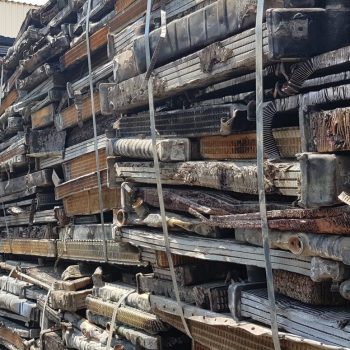 Brass Radiators Scrap Material for Recycling and Metal Recovery